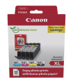 Multipack canon cli - 581xl bk - c - m - y + papel fotografico