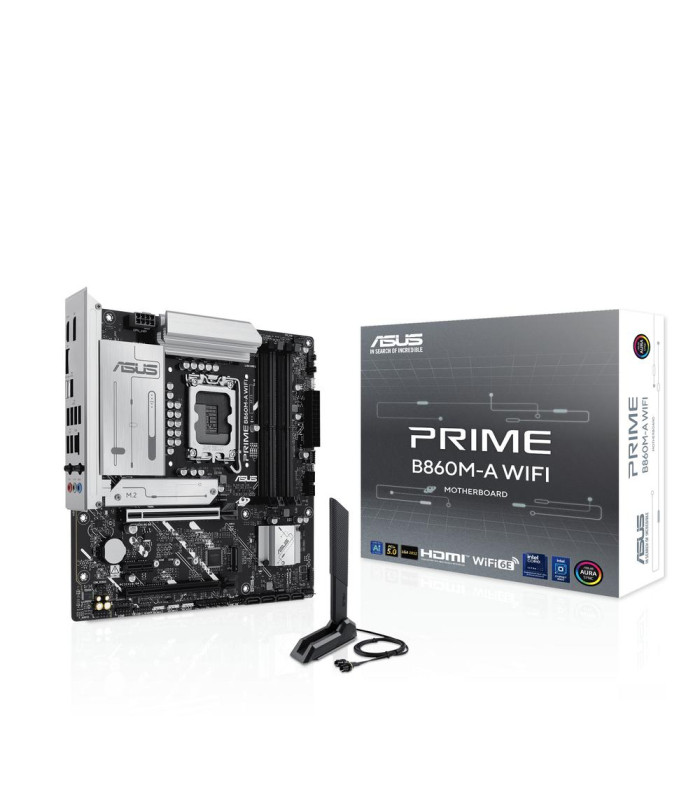Placa base asus intel prime b860m - a wifi socket 1851 ddr5 x4 max 256gb hdmi displayport matx