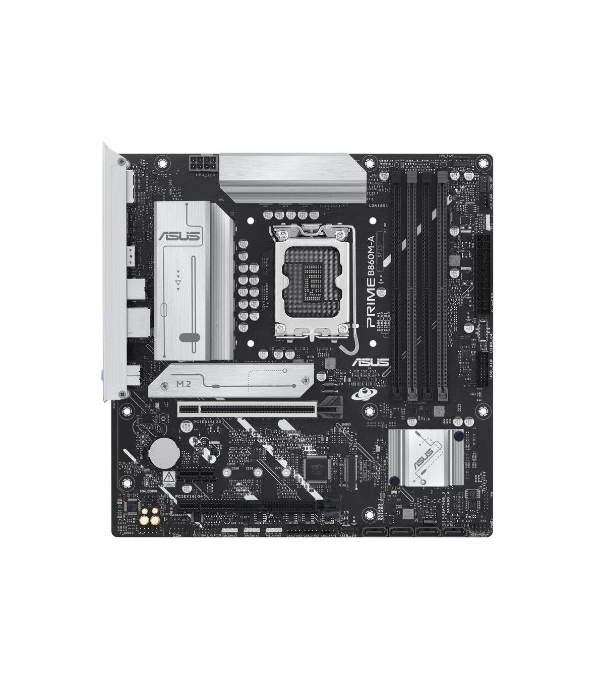 Placa base asus intel prime b860m - a - csm socket 1851 ddr5 x4 max 256gb hdmi displayport matx