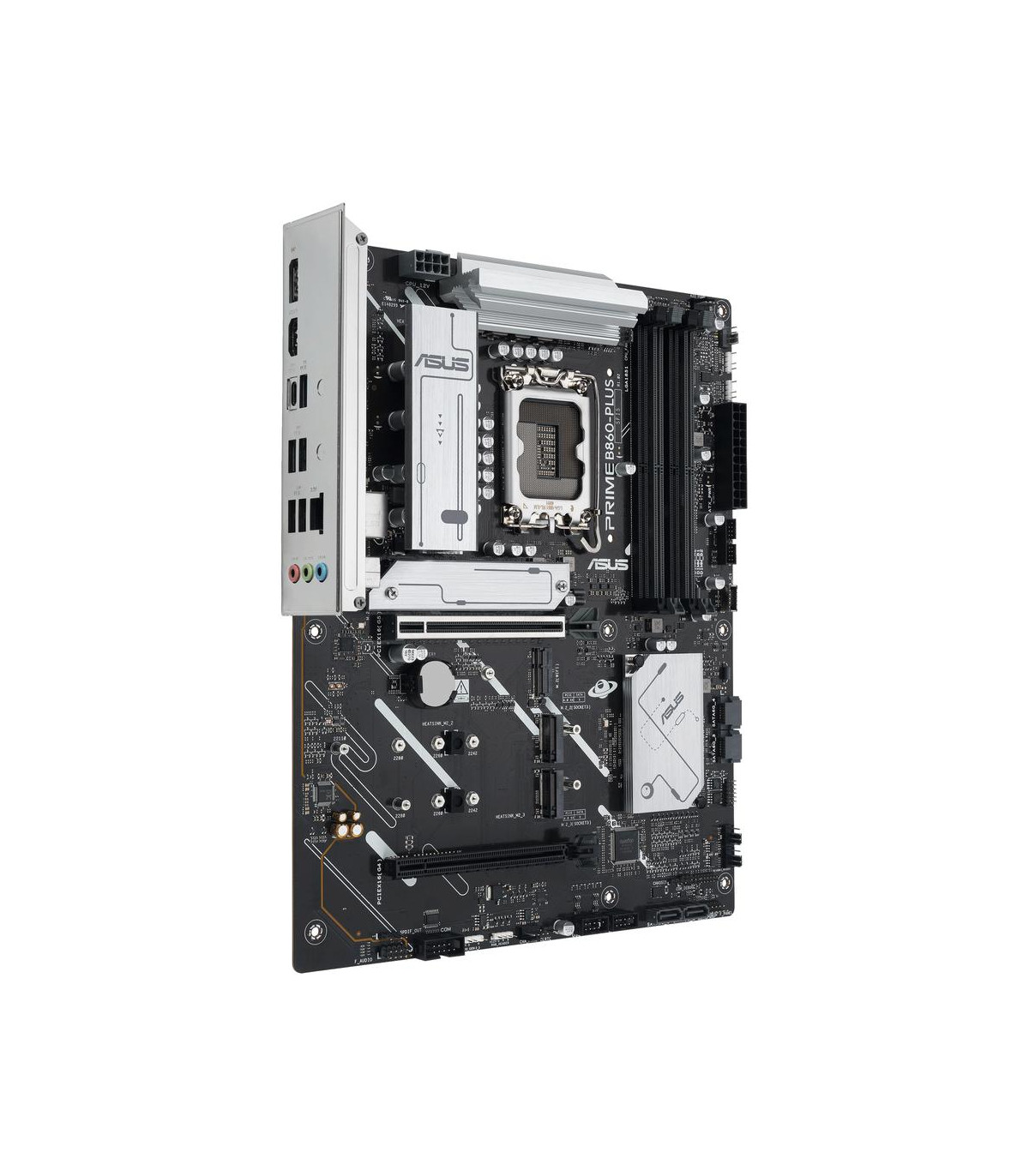 Placa base asus intel prime b860 - plus - csm  socket 1851 ddr5 x4 max 256gb hdmi displayport atx