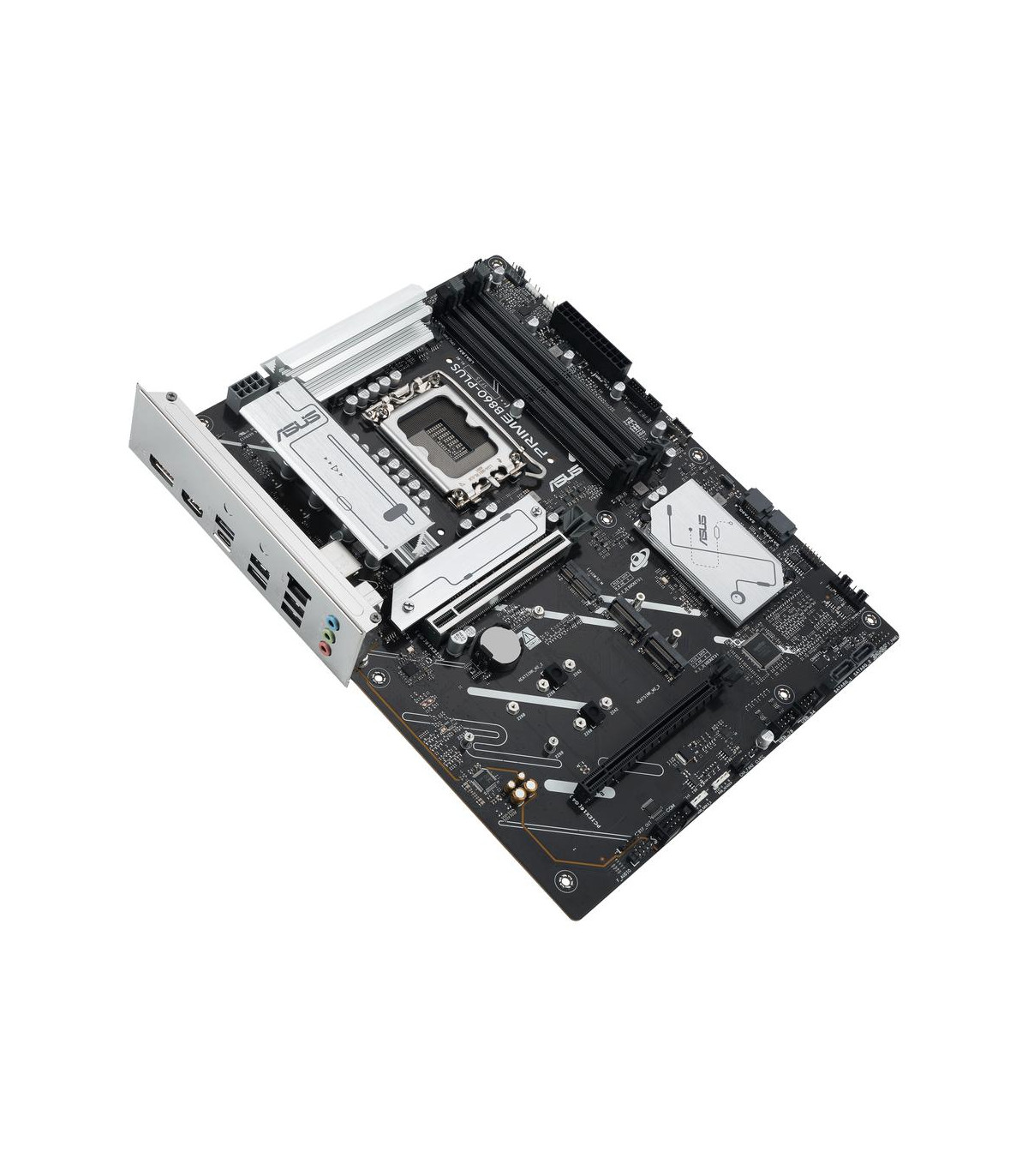 Placa base asus intel prime b860 - plus - csm  socket 1851 ddr5 x4 max 256gb hdmi displayport atx