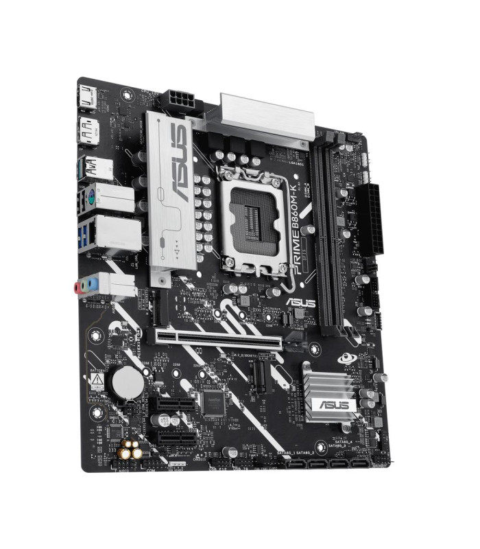 Placa base asus intel prme b860m - k socket 1851 ddr5 x2 max 128gb hdmi displayport matx