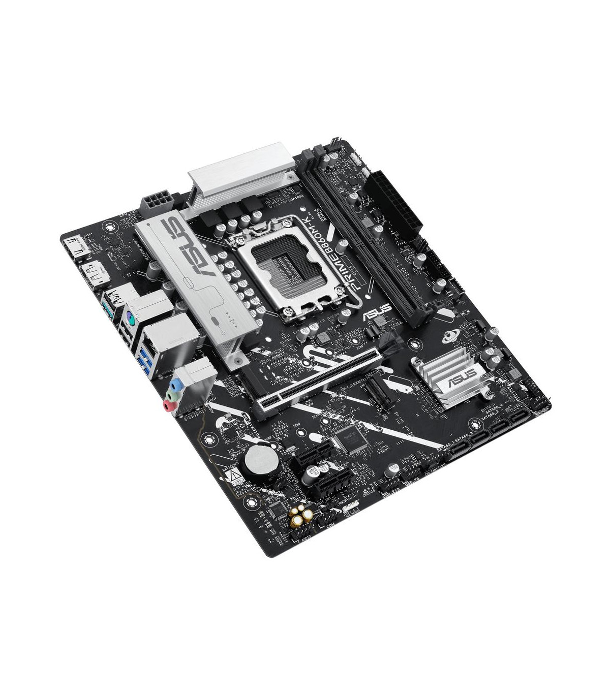 Placa base asus intel prme b860m - k socket 1851 ddr5 x2 max 128gb hdmi displayport matx