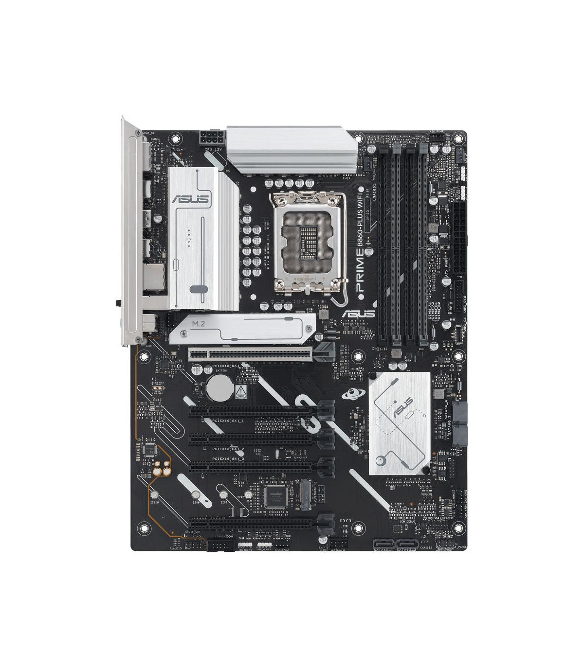 Placa base asus intel prime b860 - plus wifi socket 1851 ddr5 x4 max 256gb  atx