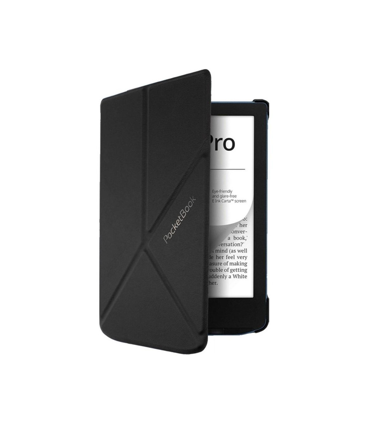 Pocketbook funda shell series verse + verse pro - origami color negro