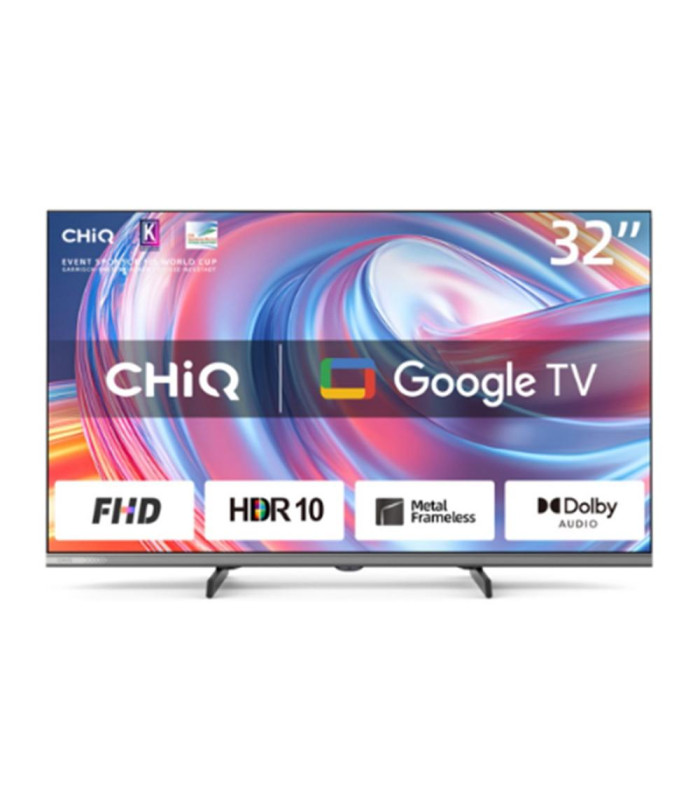 Tv chiq 32 pulgadas led l32fm9v fhd google tv smart tv