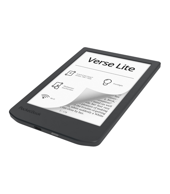 Libro electronico ebook pocketbook verse lite 6 pulgadas 8gb midnight grey
