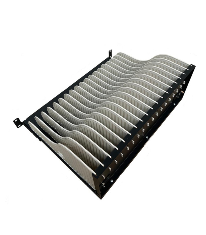 Estante para armario rack para carga ewent ew1720 18 dispositivos