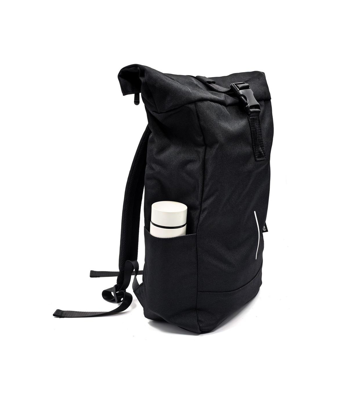 Mochila unisex ewent trendy roll para portatil 17.3 pulgadas negra