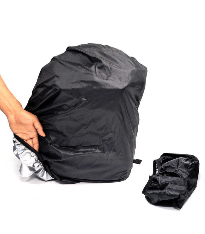 Mochila unisex ewent trendy roll para portatil 17.3 pulgadas negra