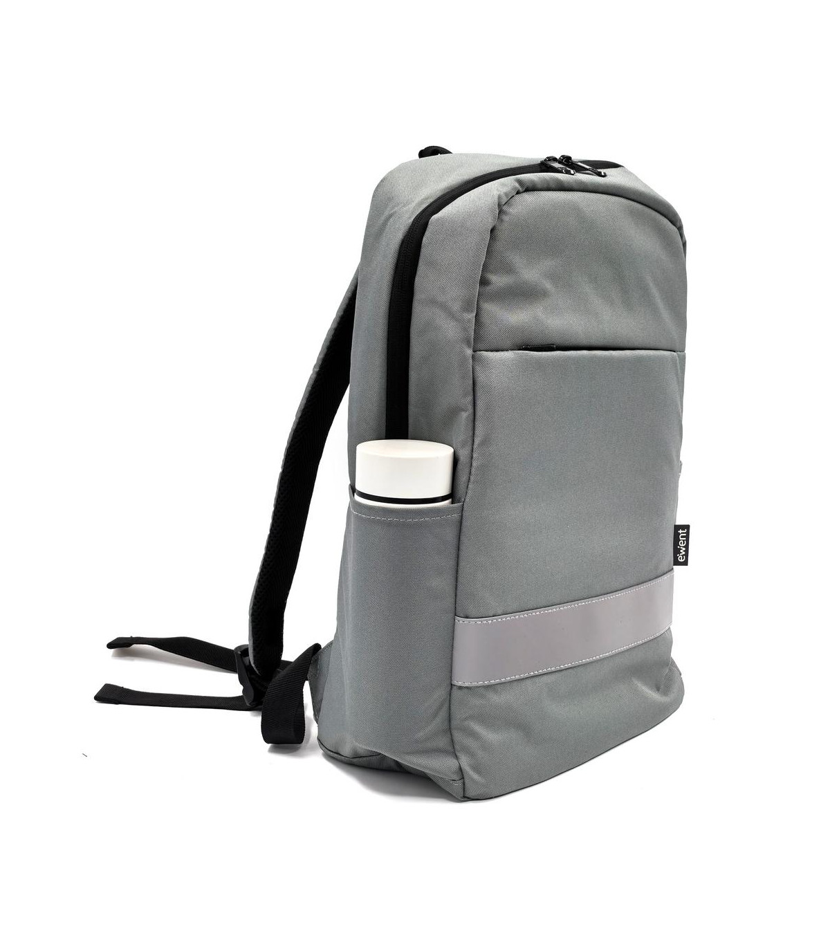 Mochila unisex ewent urban business para portatil 16.1 pulgadas gris