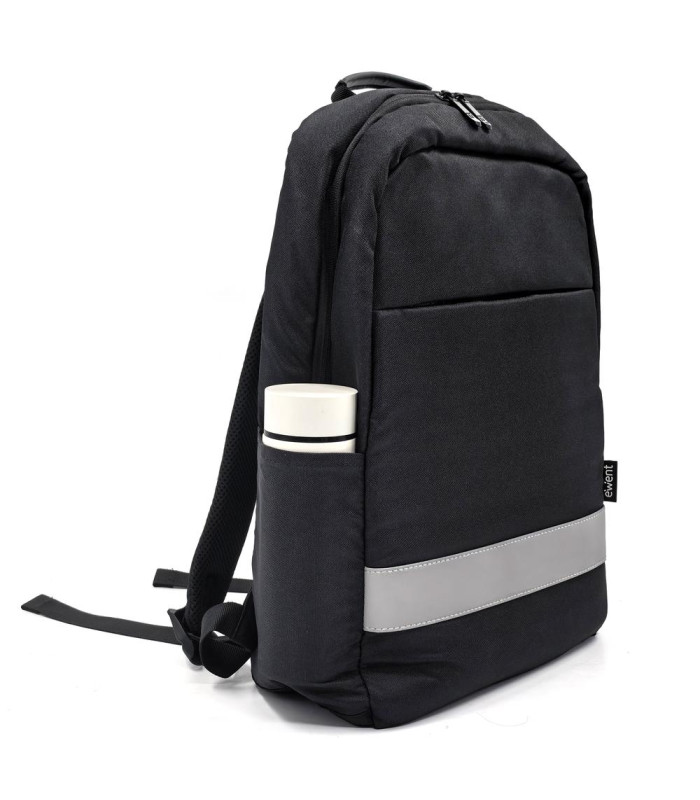 Mochila unisex ewent urban business para portatil 16.1 pulgadas negra