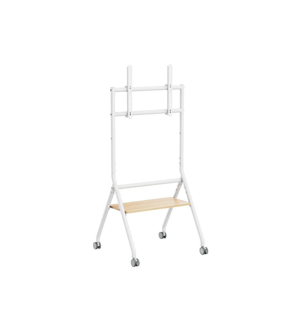 Soporte suelo con ruedas ewent vesa hasta 86 pulgadas 600x400mm max 80kg