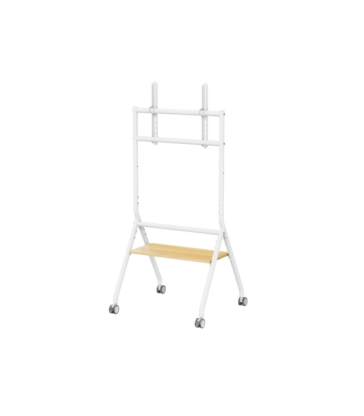 Soporte suelo con ruedas ewent vesa hasta 86 pulgadas 600x400mm max 80kg