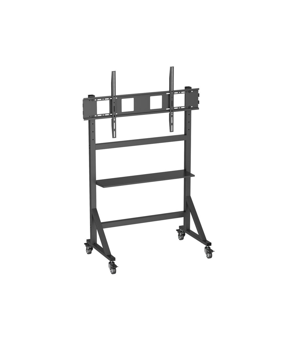 Soporte suelo con ruedas ewent vesa hasta 100 pulgadas 1000x600mm max 120kg