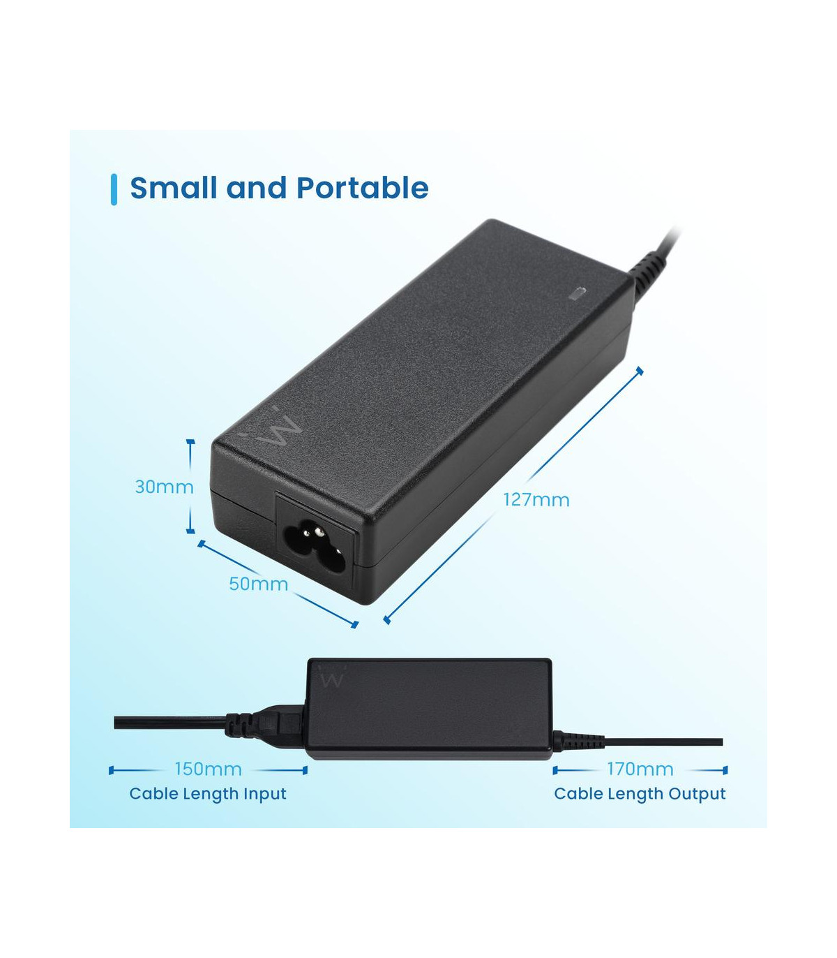 Cargador ewent ew3982 para portatil 90w usb tipo c