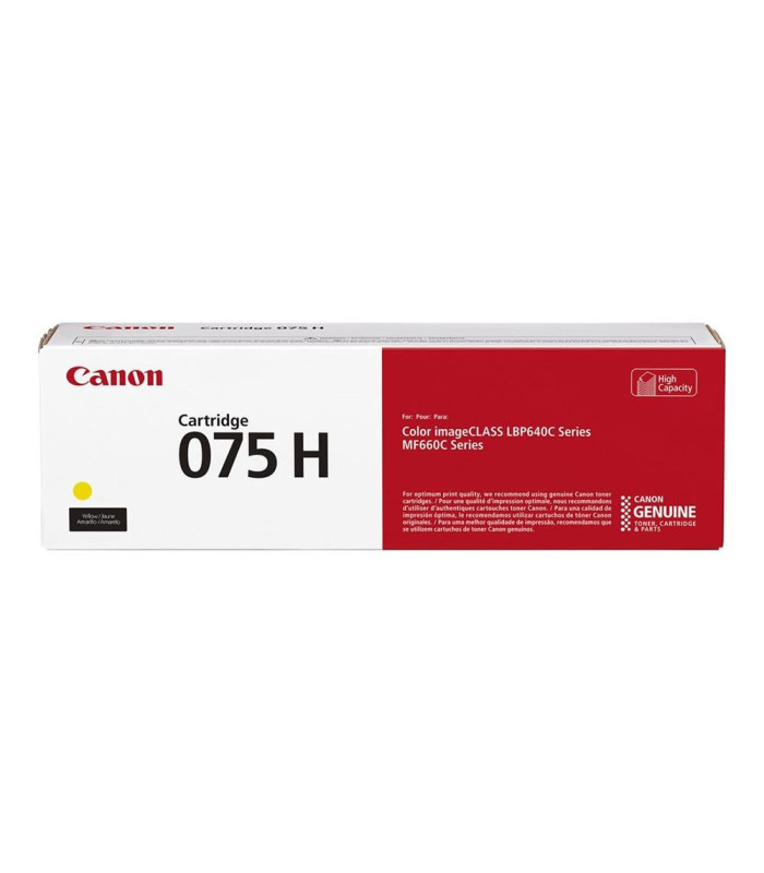 Toner canon 075 h amarillo para cl mfp - sfp