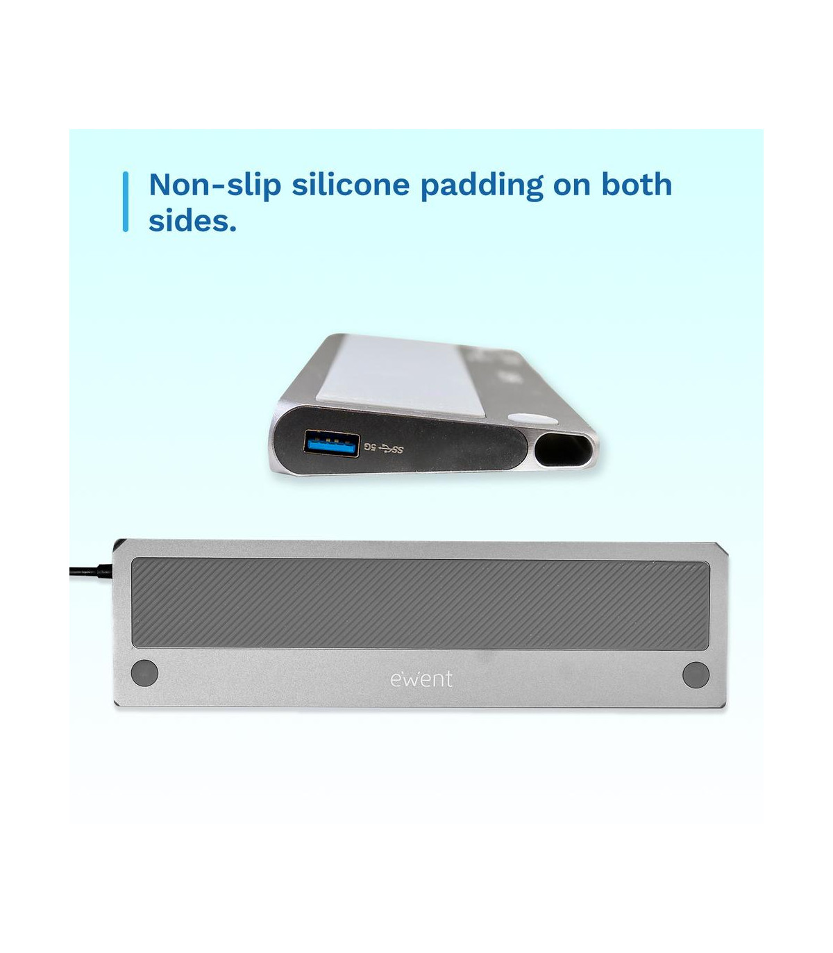 Docking station ewent ew1150 usb tipo c 12 en 1