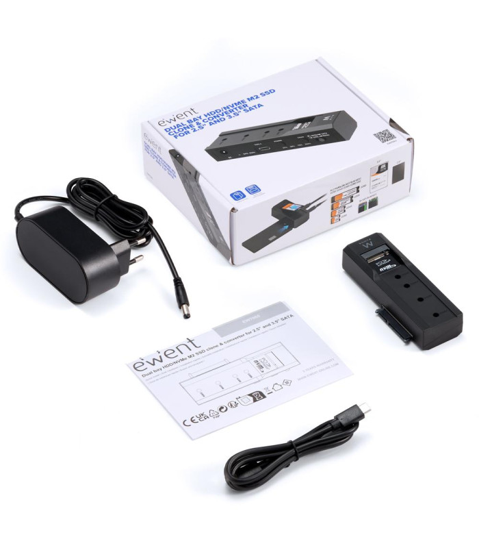 Duplicador clonador discos duros ewent ew7065