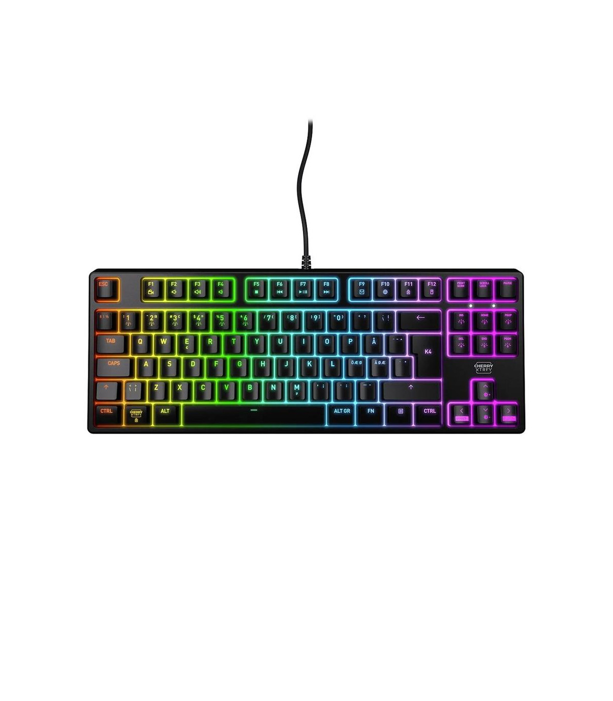 Teclado gaming cherry tkl k4v2