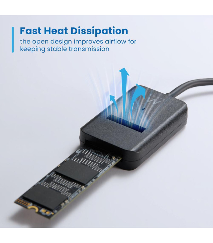 Docking station ewent para ssd m.2 usb tipo c