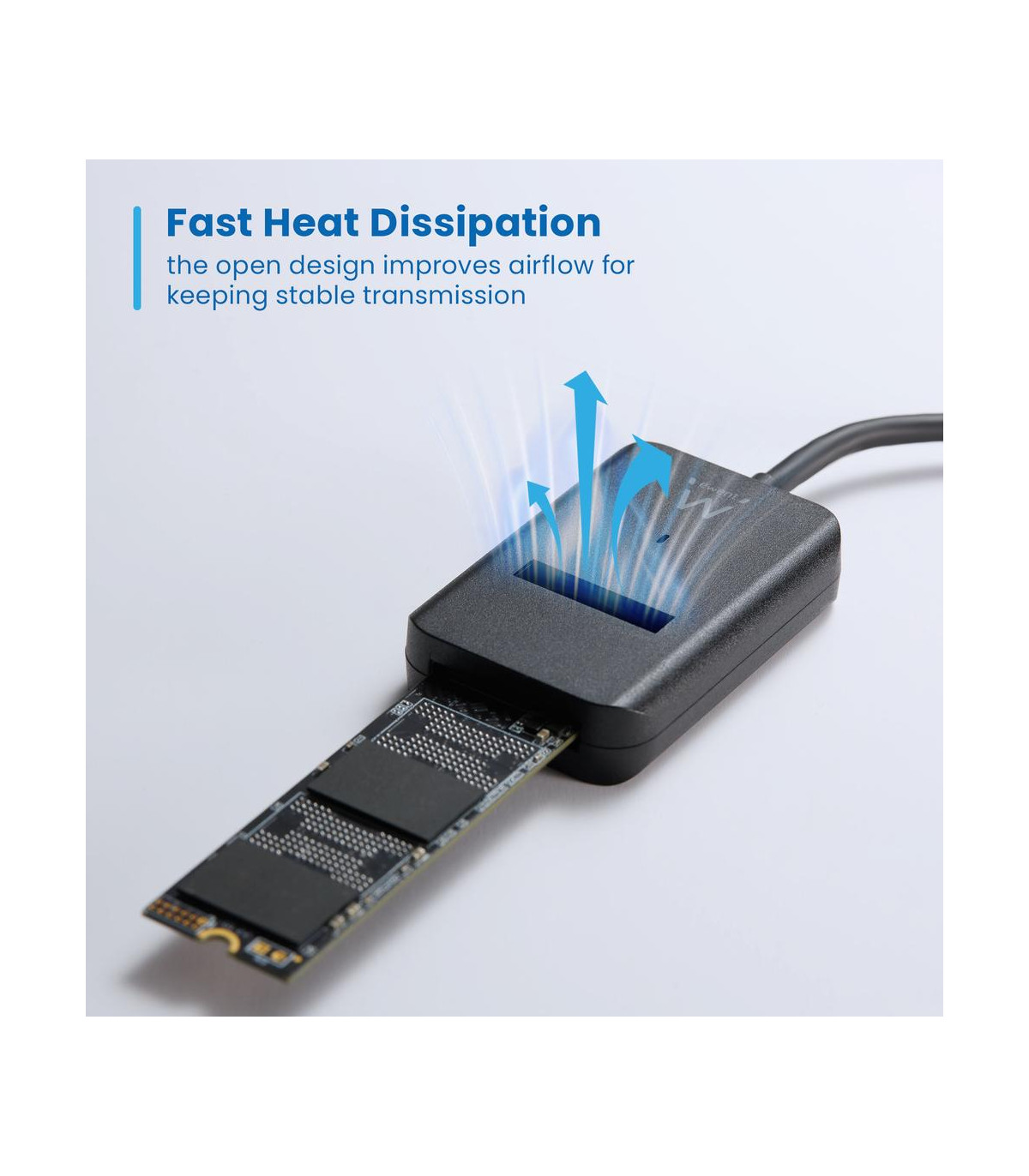 Docking station ewent para ssd m.2 usb tipo c