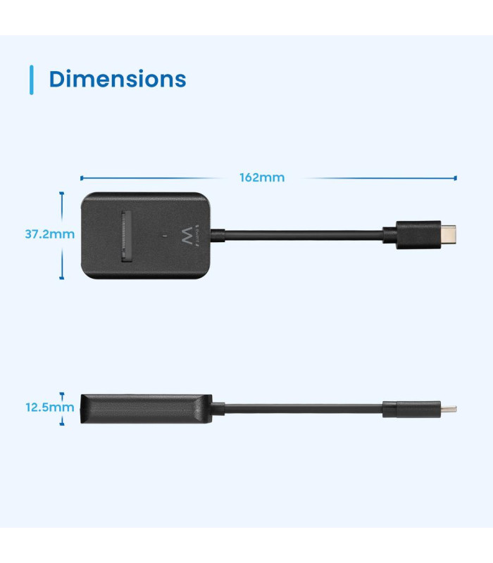 Docking station ewent para ssd m.2 usb tipo c