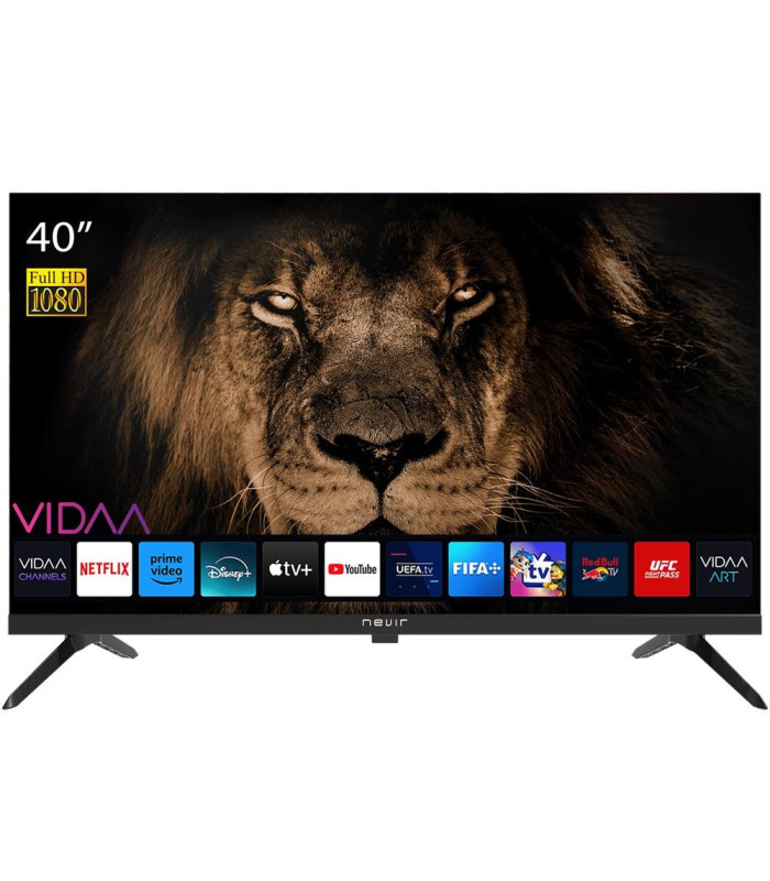 Tv nevir 40 pulgadas led fhd -  nvr - 8079 - 40fhd2sb - sman -  smart tv vidaa bluetooth