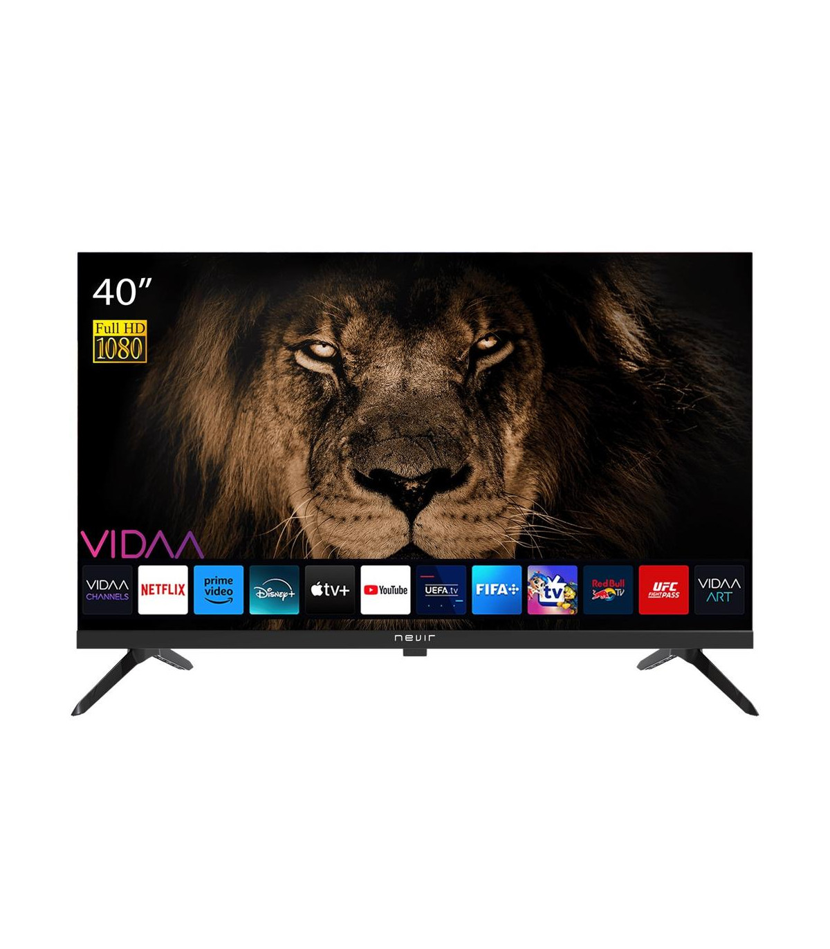 Tv nevir 40 pulgadas led fhd -  nvr - 8079 - 40fhd2sb - sman -  smart tv vidaa bluetooth