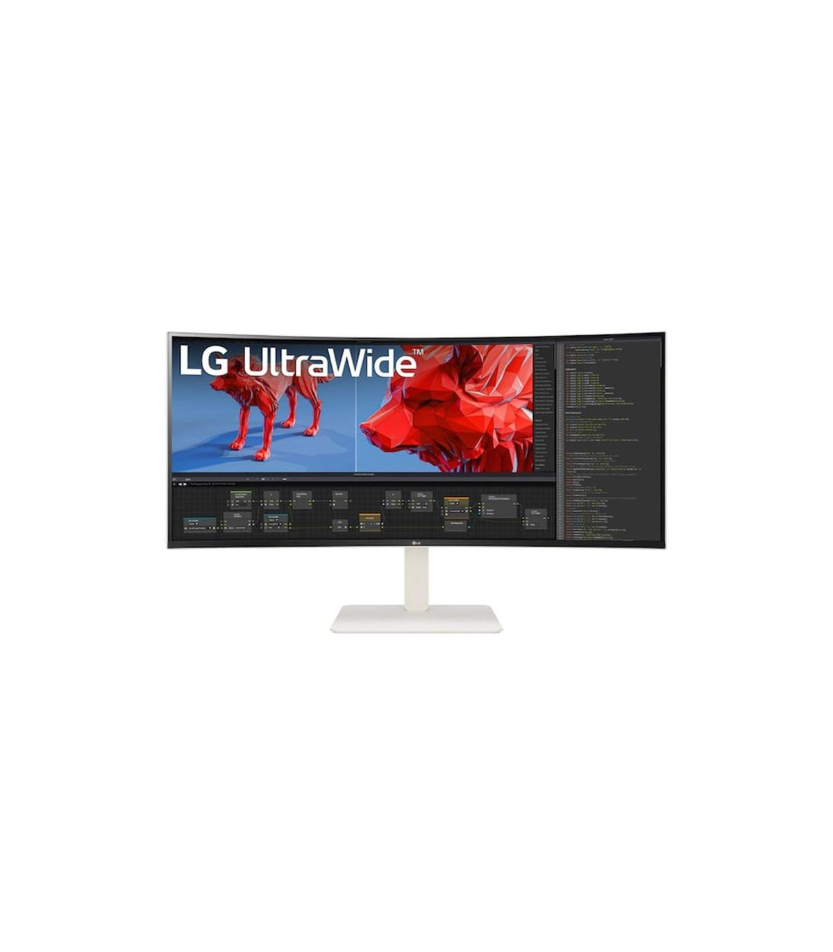 Monitor curvo gaming lg 38br85qc - w 38 pulgadas uwqhd+ 144hz