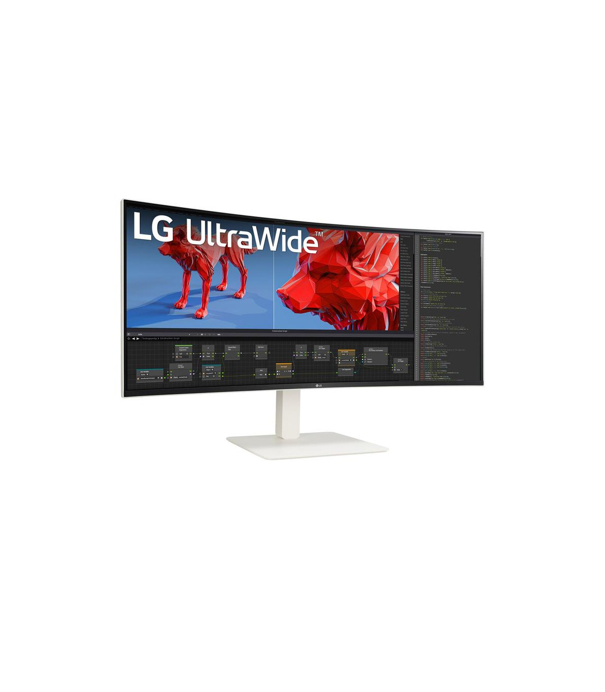 Monitor curvo gaming lg 38br85qc - w 38 pulgadas uwqhd+ 144hz