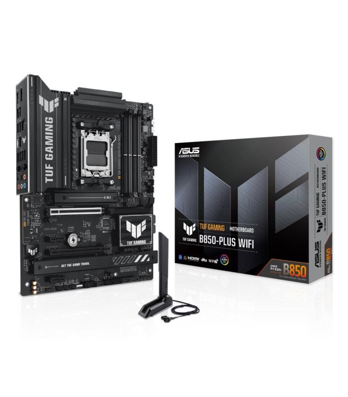 Placa base asus amd tuf gaming b850 - plus wifi atx -  4x ddr5 -  4x sata3