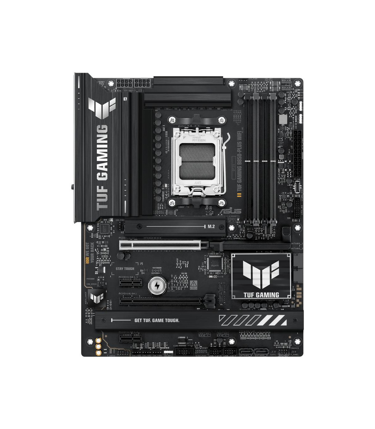 Placa base asus amd tuf gaming b850 - plus wifi atx -  4x ddr5 -  4x sata3