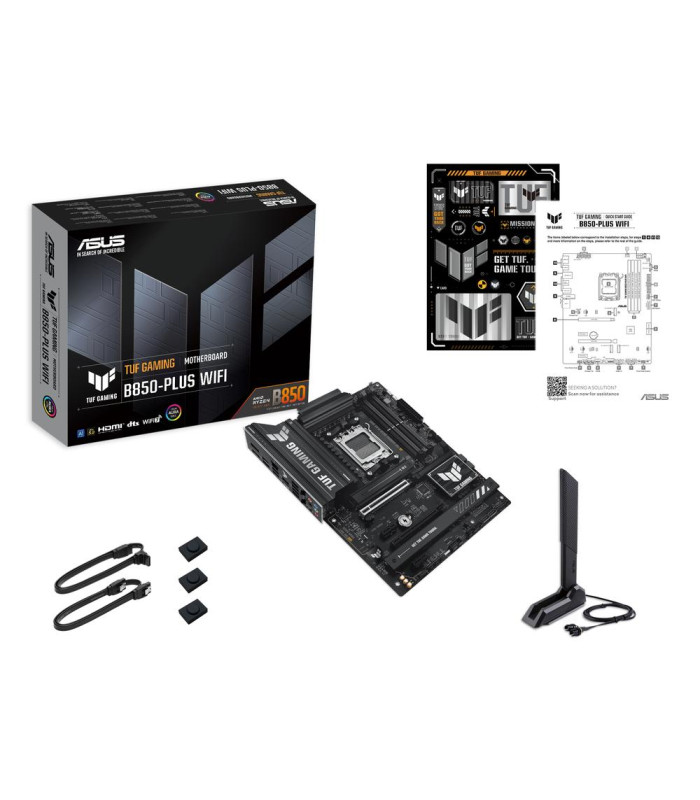 Placa base asus amd tuf gaming b850 - plus wifi atx -  4x ddr5 -  4x sata3