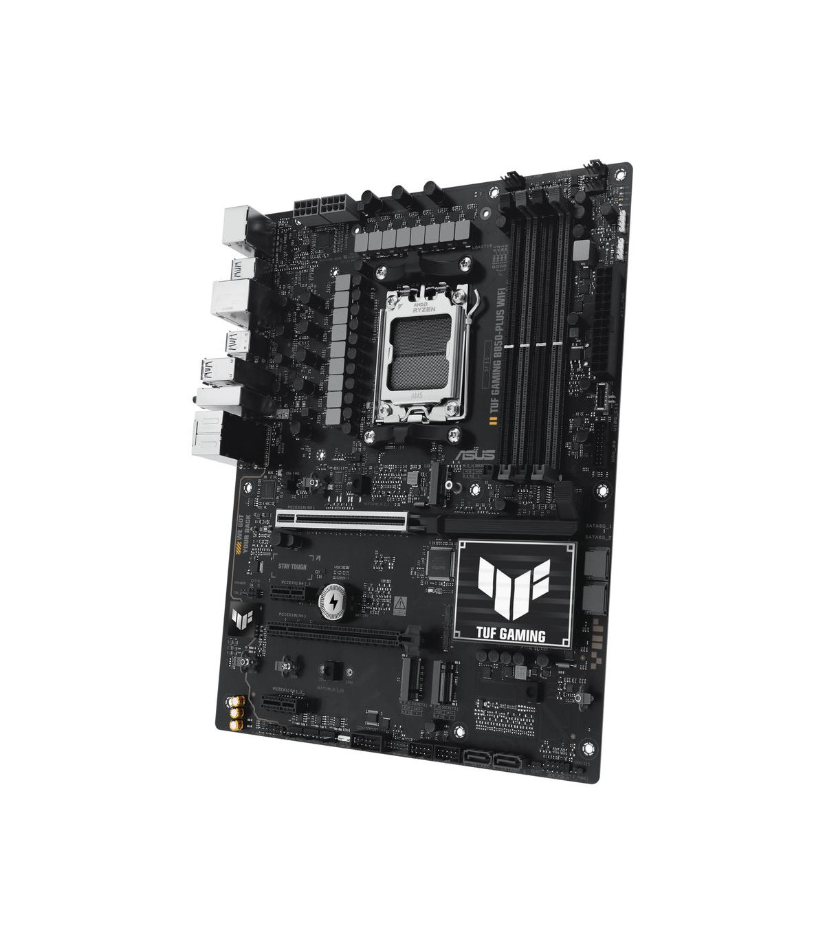 Placa base asus amd tuf gaming b850 - plus wifi atx -  4x ddr5 -  4x sata3