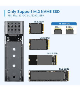 Carcasa ewent ew7060 para ssd m.2 - usb tipo c