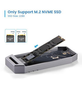 Carcasa ewent ew7062 para ssd m.2 - usb tipo c