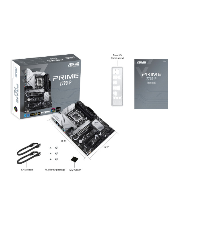 Placa base asus prime z790 - p lga 1700 atx -  4x ddr5 -  4x sata3