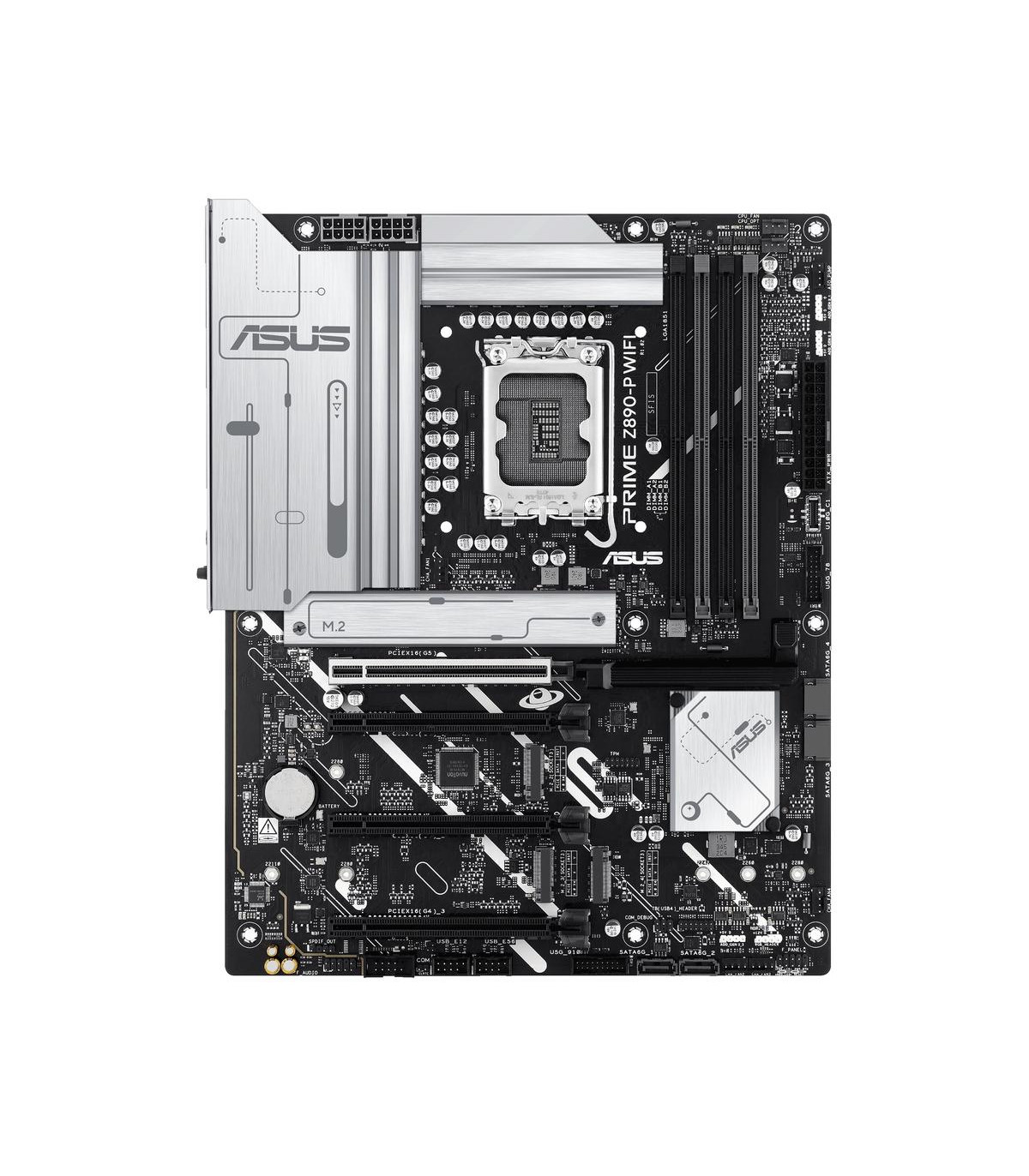 Placa base asus prime z890 - p wifi lga 1851 -  4x ddr5 -  4x sata3