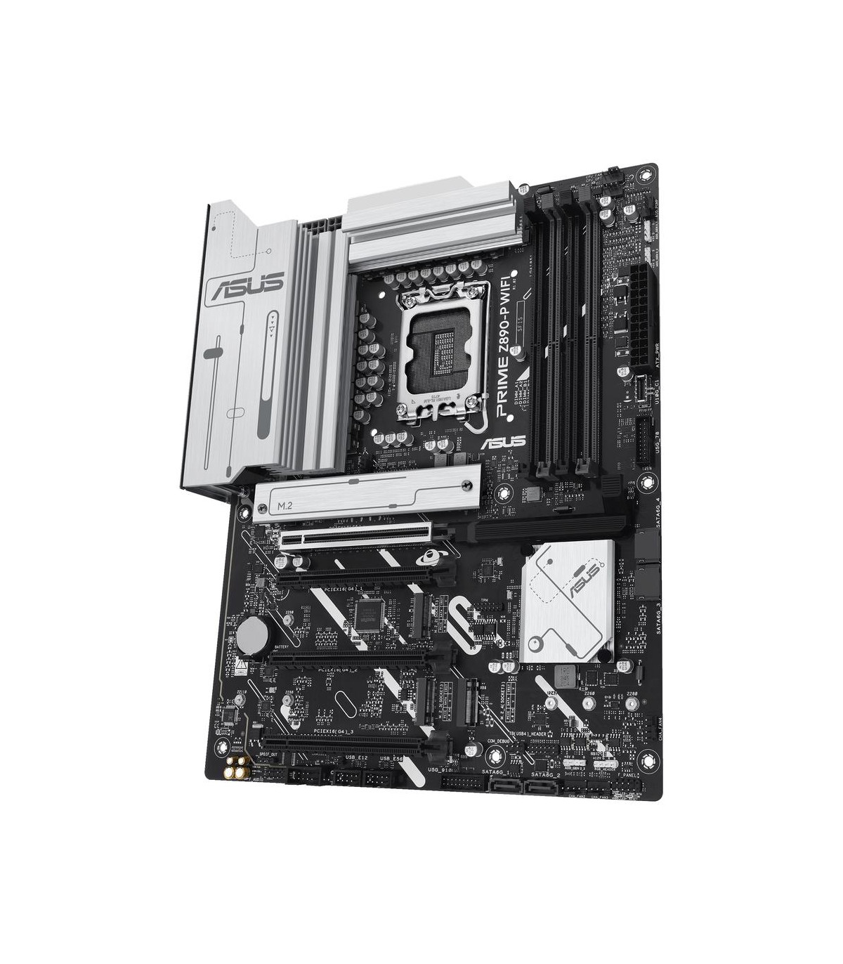 Placa base asus prime z890 - p wifi lga 1851 -  4x ddr5 -  4x sata3