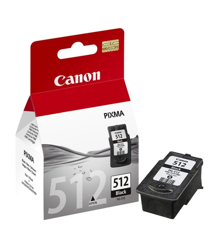 Cartucho tinta canon pg 512 negro 15ml mp240 -  mp490 -  mx320 -  330
