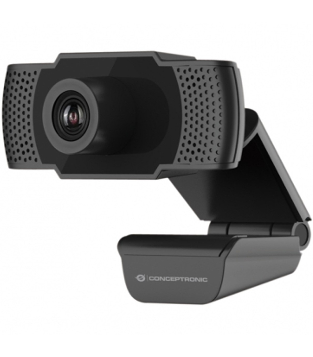 Webcam fhd conceptronic amdis01b - 1080p - usb - 30 fps - angulo vision 90º - foco manual - microfono integrado