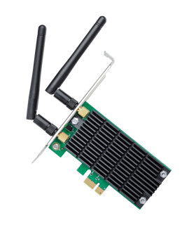 Tarjeta pci express wifi archer t4e 2.4ghz y 5ghz dual band ac1200 tp link