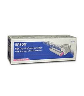 Toner tinta epson s050227 magenta de alta capacidad 5000 pag aculaser c2600xx