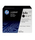 Toner hp ce250xd negro 10.500pag cnxxx - cpxxx paquete 2 unidades