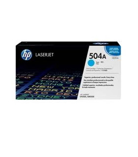 Toner hp 504a ce251a cian 7000 paginas cm3530 -  cp3525