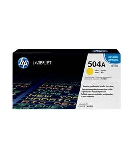 Toner hp 504a ce252a amarillo 7000 paginas cm3530 -  cp3525