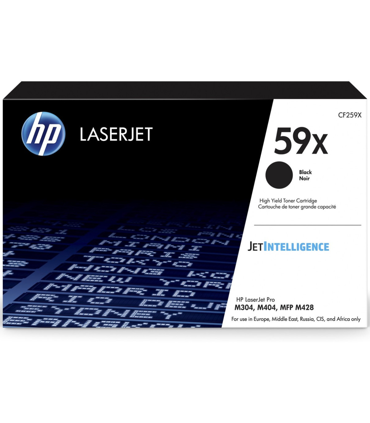 Toner hp 59x cf259x negro 10000 paginas
