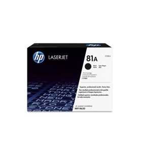 Toner hp 81a cf281a negro laserjet m5025 m5035