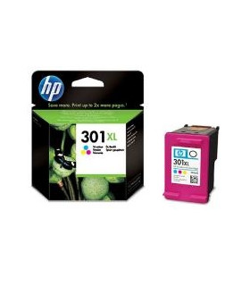 Cartucho tinta hp 301xl ch564ee tricolor 6ml 1050 -  2050 -  2050s